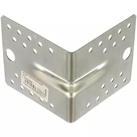 Усиленный оцинкованный крепежный крепежный уголок Tech-Krep 124408