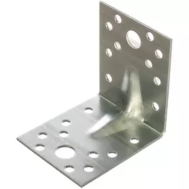Усиленный оцинкованный крепежный крепежный уголок Tech-Krep 124411