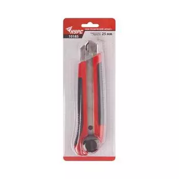 Усиленный прорезиненный технический нож КУРС Крафт 10185