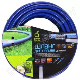 Усиленный шланг для полива green apple gwgh6-028 12мм (1/2") х 15м б0003084