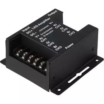 Усилитель для светодиодных лент и модулей TDM ELECTRIC rgb-12в-24а-288вт-ip20 SQ0331-0542