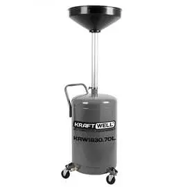 Установка для слива и откачки масла и антифриза KraftWell