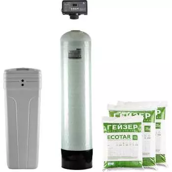 Установка обезжелезивания и умягчения воды Гейзер аквашеф 33681