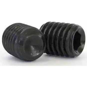 Установочный оксидированный винт ЦКИ М8x12, DIN916, 100 шт. 13460