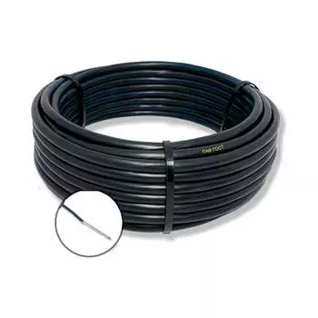 Установочный провод ПРОВОДНИК ПАВ 1x2.5 мм2 Черный, 1000м OZ251799L1000
