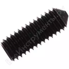 Оксидированный установочный винт ЦКИ М6х16 DIN914 50500