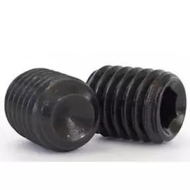 Оксидированный установочный винт ЦКИ М10х12 DIN916 50514