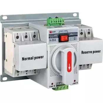 Устройство АВР EKF МСБ PROxima ats-mcb-25c-3p-pro