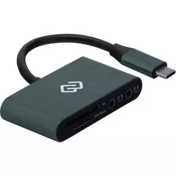 Устройство чтения карт памяти DIGMA Type C CR-СA2512-G серый 1400307