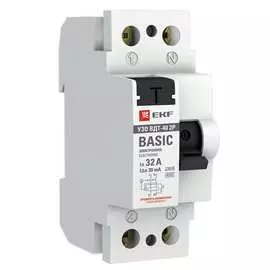 Устройство защитного отключения EKF Basic elcb-2-32-30e-sim