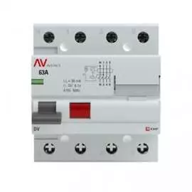 Устройство защитного отключения EKF DV AVERES rccb-4-80-300-ac-av