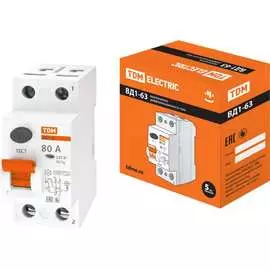 Устройство защитного отключения TDM ELECTRIC УЗО ВД1-63 SQ0203-0096