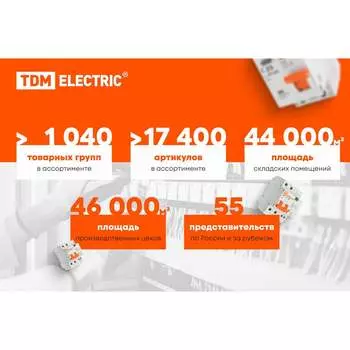 Устройство защитного отключения TDM ELECTRIC ВД1-63 SQ0203-0040