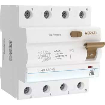 Устройство защитного отключения WERKEL a062565