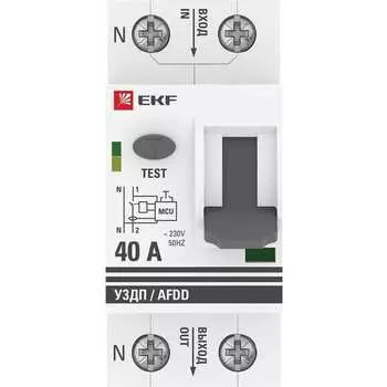 Устройство защиты от дугового пробоя EKF PROxima afdd-2-40-pro