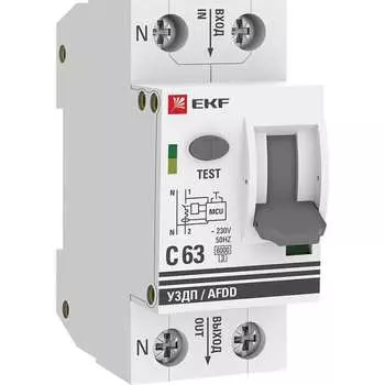 Устройство защиты от дугового пробоя EKF afdd-2-63C-pro