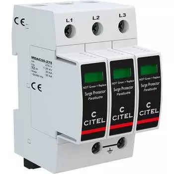 Устройство защиты от импульсных перенапряжений Citel DAC50S-30-275 821110223