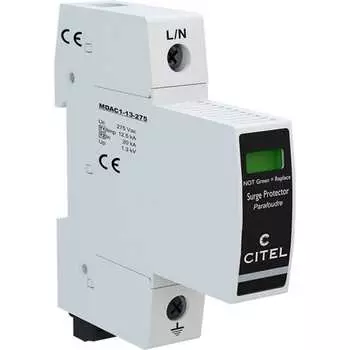 Устройство защиты от импульсных перенапряжений Citel DAC1-13S-10-275 821710221