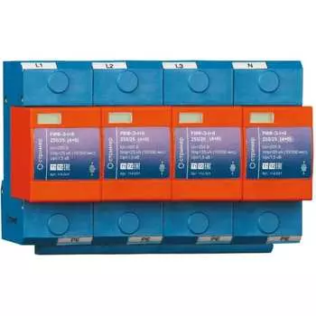 Устройство защиты от импульсных перенапряжений Стример РИФ-Э-I+II 255/25 (4+0) 114001