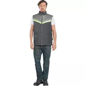 Утепленный жилет гк спецобъединение вьюга темно-серый/серый, р.88-92 жил 415/ 88