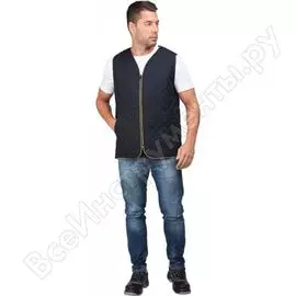 Утеплённый жилет гк спецобъединение универсал темно-синий, размер 120-124 жил 601/120