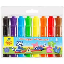 Утолщенные короткие фломастеры Мульти-Пульти Мои первые фломастеры WP_33921