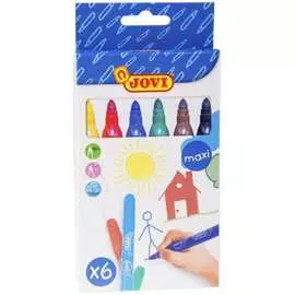 Утолщенные смываемые фломастеры Jovi 1706