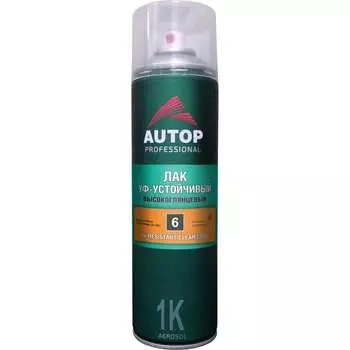 UV-устойчивый высокоглянцевый лак AUTOP Professional AUTOP Professional №6 ATP-A07317
