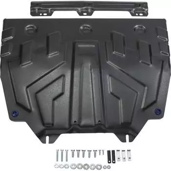 Увеличенная защита картера и КПП (увеличенная) для Mazda 3 BM/6 GJ/CX-5 I, II /CX-9 II Rival 111.3817.1