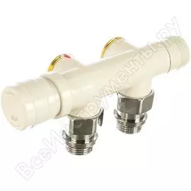 Угловой узел нижнего подключения SR Rubinetterie 0681-1500VCEA