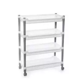 Узкая этажерка ПОЛИМЕРБЫТ Флер 4338400