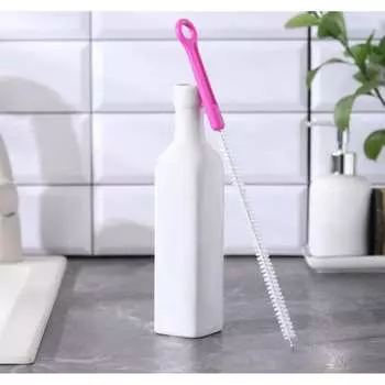 Узкий кухонный ершик для посуды Доляна