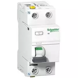 Узо schneider electric iid k acti9 2п, 40a, 30ma, ac a9r50240