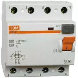 Узо TDM ELECTRIC ВД1-63 SQ0203-0037