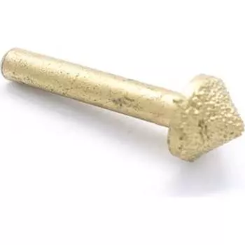 V-образная шлифовальная алмазная фреза DJTOL DMV61290 1298