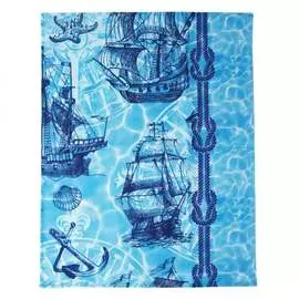 Вафельное набивное полотенце ЛАЙМА