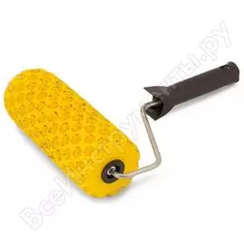 Валик с ручкой color expert для фактурных красок, грубая структура, горошек, 75х180мм 85891927