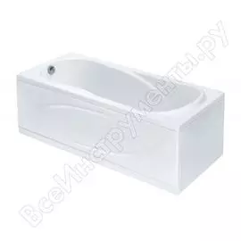 Прямоугольная акриловая ванна Santek