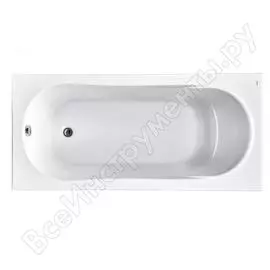 Прямоугольная акриловая ванна Santek