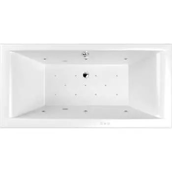 Ванна WHITECROSS Savia Duo 170x80 "RELAX" (хром) 0103.170080.100.RELAX.CR