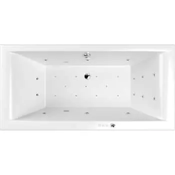 Ванна WHITECROSS Savia Duo 170x80 "ULTRA" (хром) 0103.170080.100.ULTRA.CR