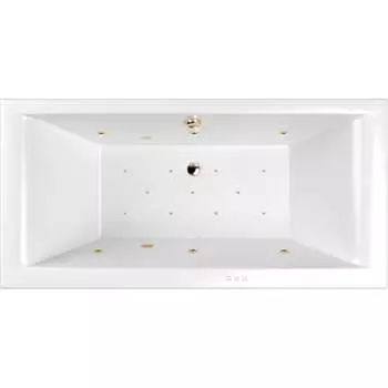 Ванна WHITECROSS Savia Duo 170x80 "RELAX" (золото) 0103.170080.100.RELAX.GL
