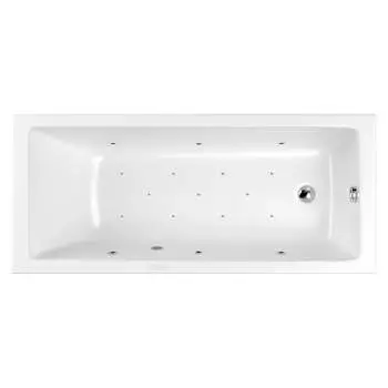 Ванна WHITECROSS Wave 170x75 "RELAX" (хром) 0101.170075.100.RELAX.CR