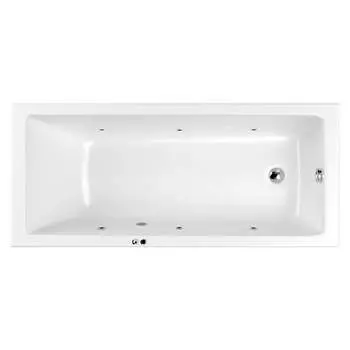 Ванна WHITECROSS Wave 170x75 "SOFT" (хром) 0101.170075.100.SOFT.CR