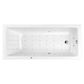 Ванна WHITECROSS Wave 180x80 "NANO" (хром) 0101.180080.100.NANO.CR