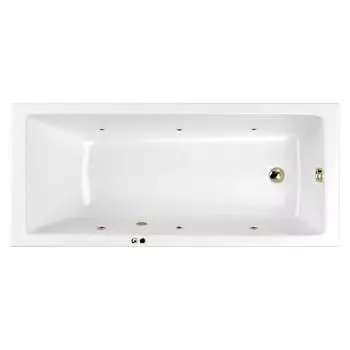 Ванна WHITECROSS Wave Slim 180x80 "SOFT" (бронза) 0111.180080.100.SOFT.BR