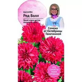 Василек семена ОКТЯБРИНА ГАНИЧКИНА Ред болл 119320