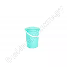 Ведро 5 л. евро пищевое с крышкой радиан 4607168314169