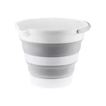 Ведро IDEA ФЛЕКС 10 л, складное М 2413 М 2413 Смоки
