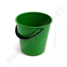 Ведро мультипласт групп 10л эконом салатовое зеленое mpg4913